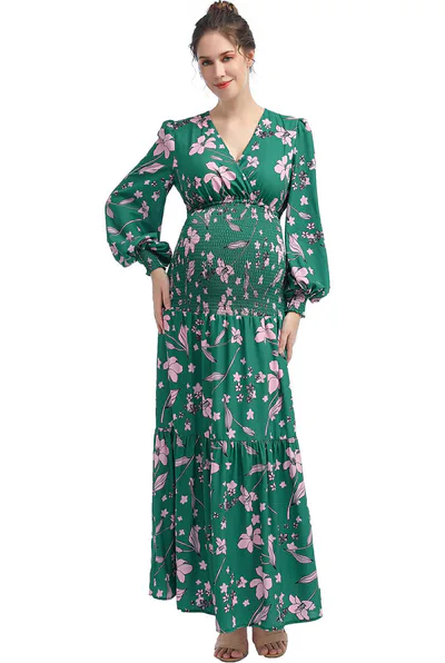 Kimi + Kai Kimi + Kai Maternity "Caroline" Maxi Dress
