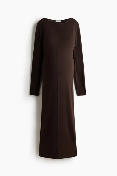 H&M MAMA Fine-knit dress