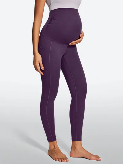 IUGA IUGA Supcream Buttery-soft Maternity Legging With Pockets