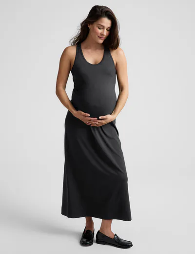 Beyond Yoga A Cut Above Racerback Maxi Dress