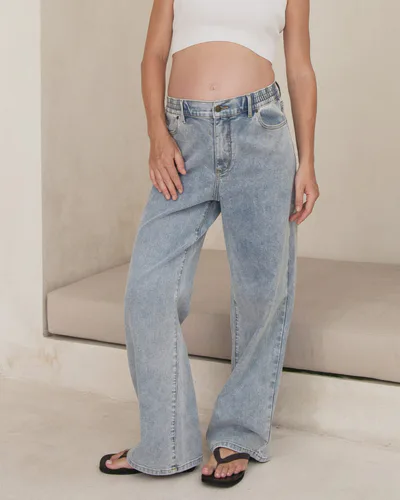 Soon Maternity Relaxed Wide Leg Jeans
