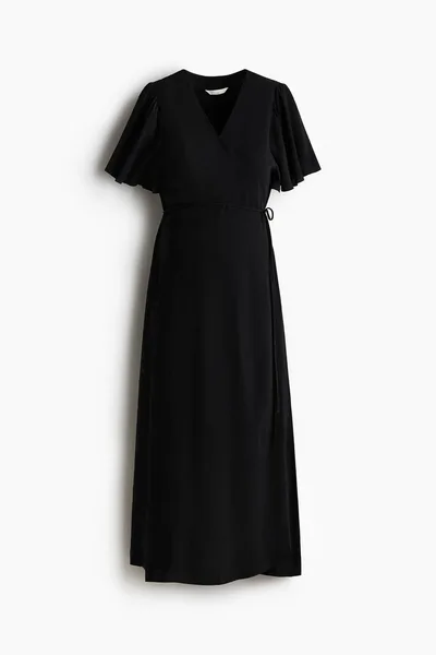 H&M MAMA Nursing Wrap Dress