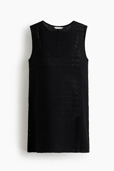 H&M MAMA Pointelle Jersey Top
