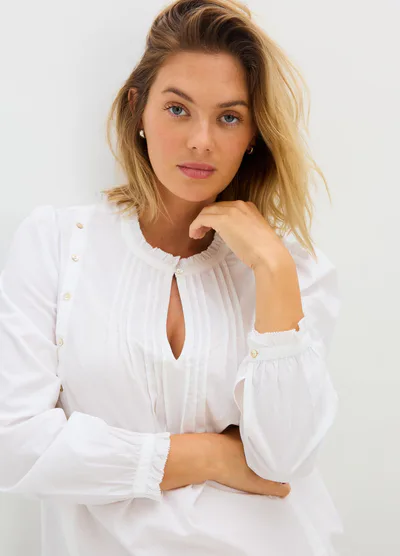 HATCH The Elise Nursing Blouse