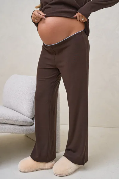 Bae the Label Dreamstate Sleep Pant - Chocolate/Blue