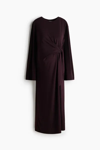 H&M MAMA Tie-Detail Dress