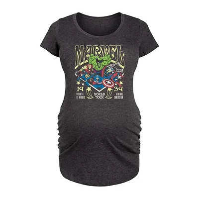 Kohl's Maternity Marvel World Tour 1939 Graphic Tee