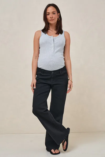 Bae the Label The Happening Nursing Tank - Grey Marle