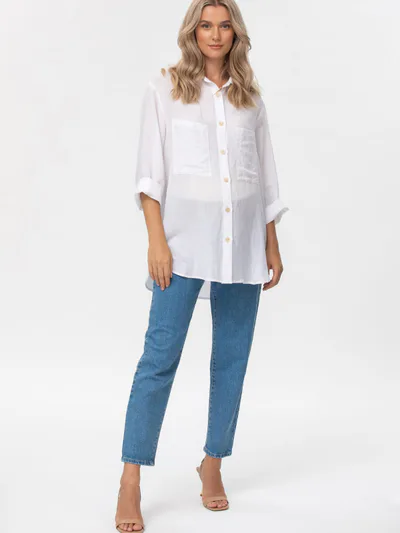 For The Creators 90s Straight Jeans in Medium Wash