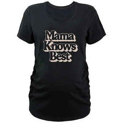 Kohl's Maternity Mama Knows Best V-Neck Tee