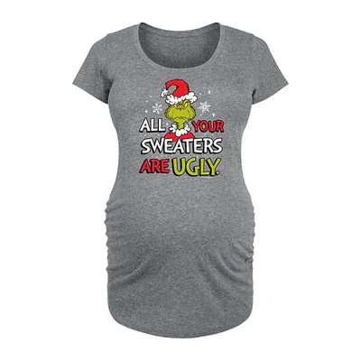Kohl's Maternity The Grinch Your Sweaters Are Ugly Graphic Tee