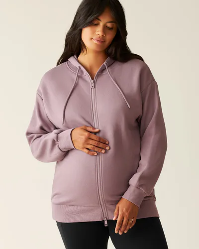 Kindred Bravely Cloud Fleece Oversized Hoodie | Dusty Mauve