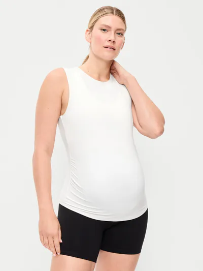 Old Navy Maternity StudioSmooth Fitted Jersey Tank Top