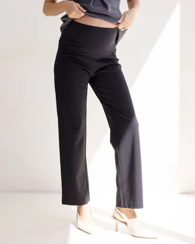 Angel Maternity Steph Maternity Mid Waist Stretch Work Pants