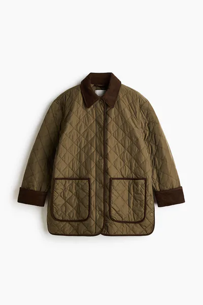 H&M MAMA Before & After Quilted Babywearing Jacket