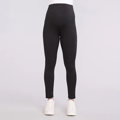 Kohl's Maternity Motherhood® Seamed Active Leggings with Pockets