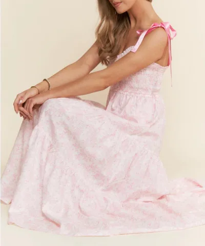 Bump City The Juliette Floral Print Empire Maxi Dress