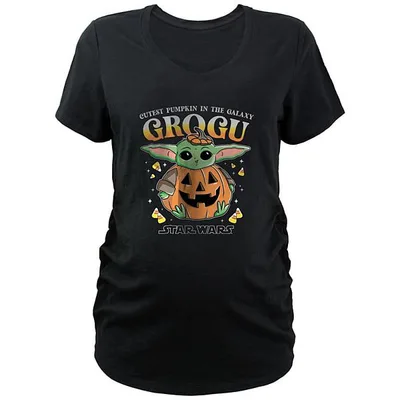 Kohl's Maternity Star Wars The Mandalorian Grogu Cutest Pumpkin In The Galaxy Graphic Tee