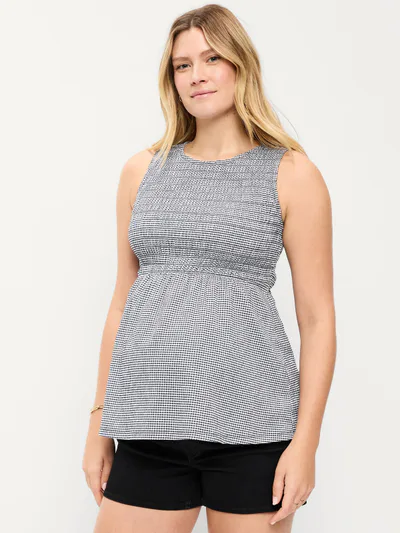 Old Navy Maternity Smocked Top
