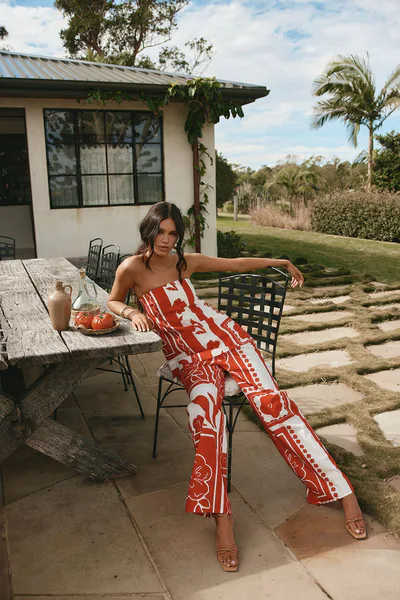 SABO Avalon Pants - Red Voyage