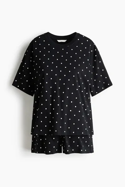 H&M MAMA Before & After Cotton Pajamas