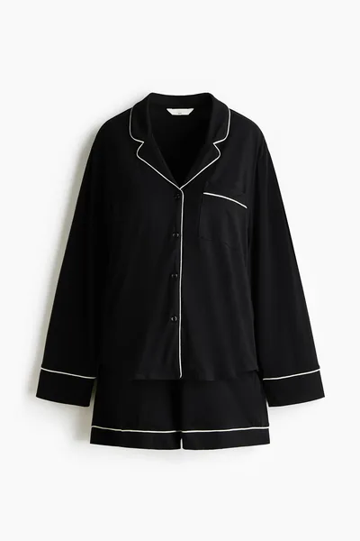 H&M MAMA Before & After Viscose-Blend Pajamas