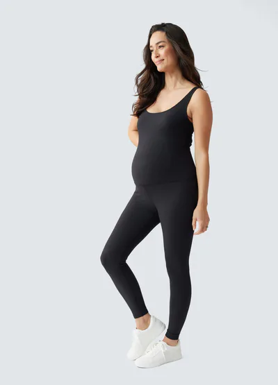 Ingrid & Isabel Rib Full Length Maternity Bodysuit
