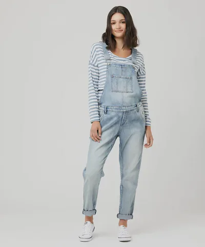 Bump City The Debbie Denim Overalls