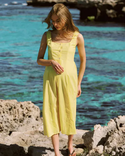 Soon Maternity Isla Midi Dress
