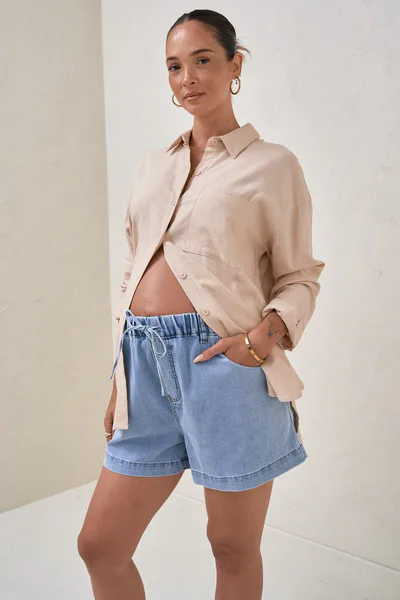 Bae the Label Only Gets Better Shirt - Almond