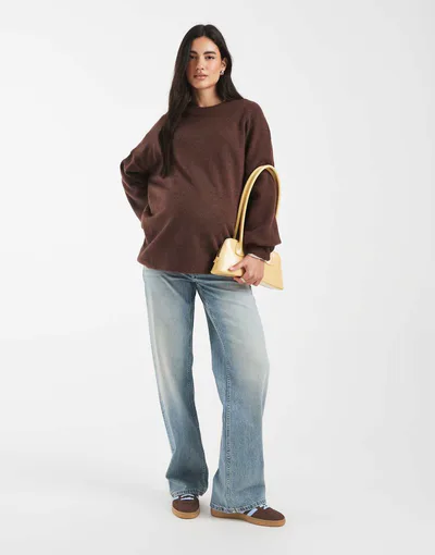 ASOS comfort stretch straight leg jeans in vintage wash