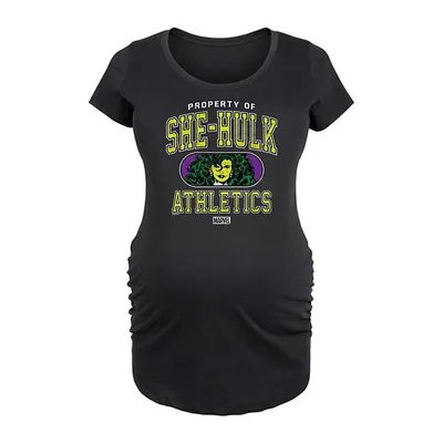 Kohl's Maternity Marvel She-Hulk Athletics Retro Graphic Tee