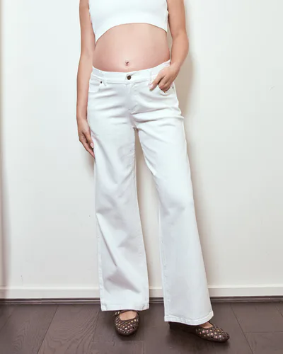 Soon Maternity Relaxed Wide Leg Jeans