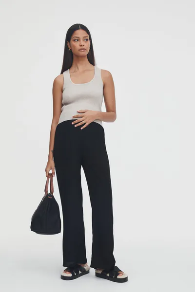 Legoe Heritage Holiday Rayon Pant (Black) - FINAL SALE