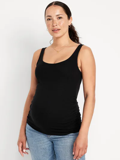 Old Navy Maternity Scoop-Neck Ribbed Tank Top