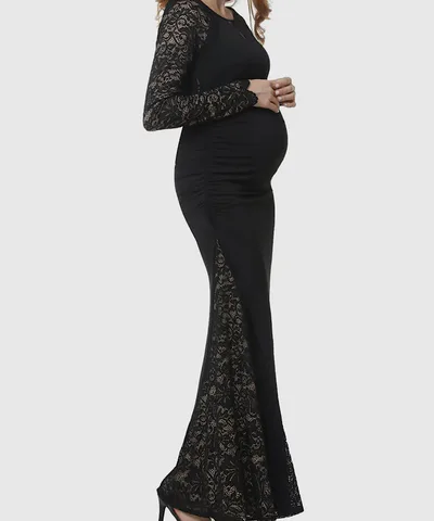 Bump City The Bella Mermaid Maxi Gown
