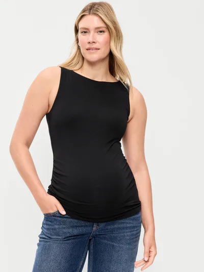Old Navy Maternity Slit-Neck Tank Top