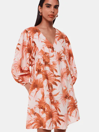 For The Creators Honolulu Linen Blend Dress