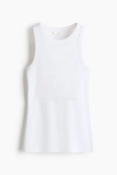 H&M MAMA Ribbed Nursing Tank Top