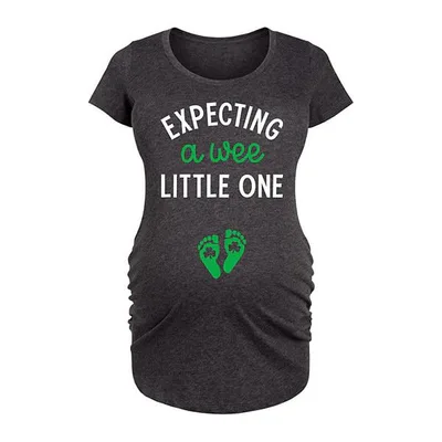 Kohl's Maternity Expecting A Wee Little One Graphic Tee