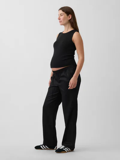 Gap Maternity Under Belly Twill Pants
