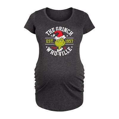 Kohl's Maternity The Grinch Dept. Of Whoville Graphic Tee