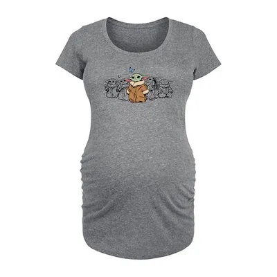 Kohl's Maternity Star Wars The Mandalorians Grogu Poses Graphic Tee