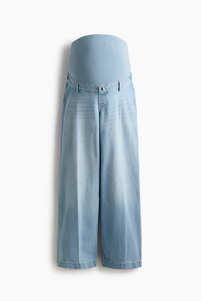 H&M MAMA Wide Leg Jeans