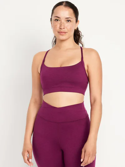 Old Navy Maternity Light Support CloudComfy Sports Bra