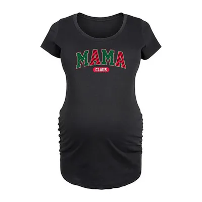 Kohl's Maternity Mama Claus Varsity Graphic Tee
