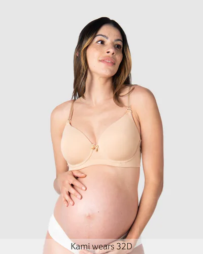 Hotmilk Lingerie Forever Yours T-Shirt Nursing Bra - Frappe