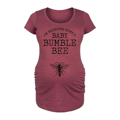 Kohl's Maternity Bringing Home A Baby Bumble Bee Graphic Tee