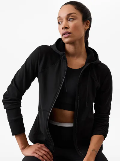 Athleta Unstoppable Fleece Lined Full Zip Jacket