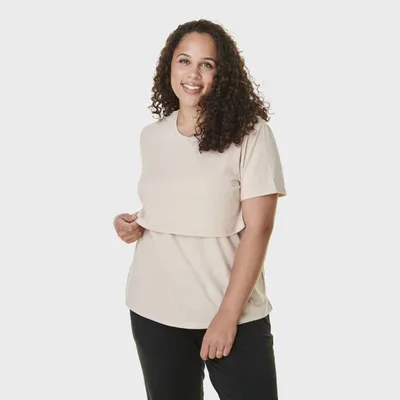 Target Bravado Designs Lift Up Nursing T-Shirt, Cashmere, Medium